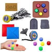 Zestaw 5 gier Squid Game. Wydawca: Leantoys. SmakLiter.pl Opakowanie Zestaw 5 gier Squid Game