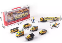 Zestaw aut metalowych. Wydawca: Merkpol. SmakLiter.pl Opakowanie Zestaw aut metalowych