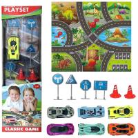 Opakowanie Zestaw aut resoraków z matą