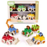 Opakowanie Zestaw autek małych pojazdów dla dziecka