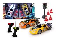 Opakowanie Zestaw auto pościg policyjny R/C 2szt mix