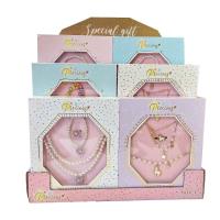 Opakowanie Zestaw biżuterii w opakowaniu prezentowym różowy