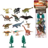 Opakowanie Zestaw dinozaurów 14el