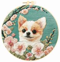 Opakowanie Zestaw do haftowania Chihuahua