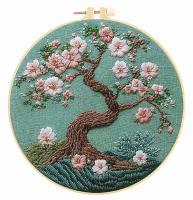 Opakowanie Zestaw do haftowania Kwitnące bonsai