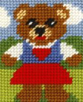 Opakowanie Zestaw do haftu Moje pierwsze wyszywanie Miś