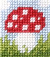 Opakowanie Zestaw do haftu Moje pierwsze wyszywanie Muchomorek