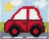 Opakowanie Zestaw do haftu Moje pierwsze wyszywanie Samochód