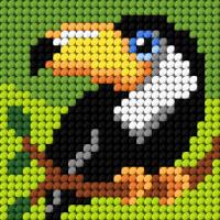 Opakowanie Zestaw do haftu Moje pierwsze wyszywanie Tukan