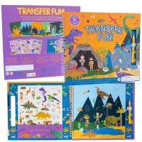 Opakowanie Zestaw do Kalkomanii Dinozaury
