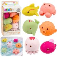 Opakowanie Zestaw do kąpieli zwierzęta morskie 6szt.