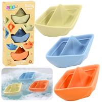 Opakowanie Zestaw do koąpieli łódki pastelowe 3szt.