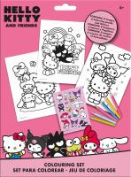 Zestaw do kolorowania Hello Kitty HK50190. Wydawca: Kids Euroswan. SmakLiter.pl Opakowanie Zestaw do kolorowania Hello Kitty HK50190