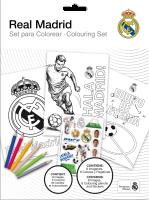 Zestaw do kolorowania Real Madrid RM00025. Wydawca: Kids Euroswan. SmakLiter.pl Opakowanie Zestaw do kolorowania Real Madrid RM00025