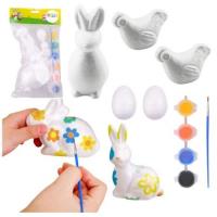 Zestaw do malowania styropianowych ozdób. Wydawca: Leantoys. SmakLiter.pl Opakowanie Zestaw do malowania styropianowych ozdób