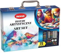 Zestaw do malowania z markerami 72el. Wydawca: Beniamin. SmakLiter.pl Opakowanie Zestaw do malowania z markerami 72el