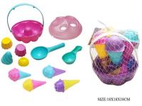 Zestaw do piasku 16el. Wydawca: Madej. SmakLiter.pl Opakowanie Zestaw do piasku 16el