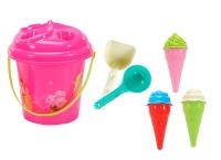 Zestaw do piasku różowy. Wydawca: Artyk. SmakLiter.pl Opakowanie Zestaw do piasku różowy