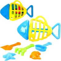 Opakowanie Zestaw do piasku ryba 7el