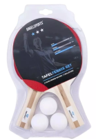 Opakowanie Zestaw do Ping Ponga 2 rakietki 3 piłeczki