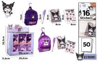 Opakowanie Zestaw do pisania w etui miniplecak Kuromi MIX