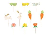 Zestaw do szukania jajek 10szt. Wydawca: PartyDeco. SmakLiter.pl Opakowanie Zestaw do szukania jajek 10szt