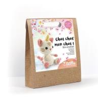 Opakowanie Zestaw Do Szydełkowania Kot-Jednorożec Graine Creative