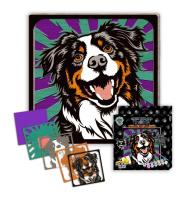 Opakowanie Zestaw do tworzenia obrazów z drewna - Dinozaur