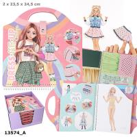 Zestaw Dress Me UP Top Model Collage Book 13574A. Wydawca: DEPESCHE (5). SmakLiter.pl Opakowanie Zestaw Dress Me UP Top Model Collage Book 13574A