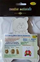 Opakowanie Zestaw elementów do zdobienia Misio BN 11x13cm