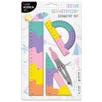 Zestaw geometryczny puzzle 20cm 4el KIDEA. Wydawca: Derform. SmakLiter.pl Opakowanie Zestaw geometryczny puzzle 20cm 4el KIDEA