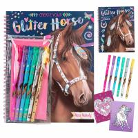 Zestaw Glitter Horse Miss Melody z zestawem żelopisów 12931A. Wydawca: DEPESCHE. SmakLiter.pl Opakowanie Zestaw Glitter Horse Miss Melody z zestawem żelopisów 12931A