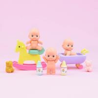 Opakowanie Zestaw gumek-puzzli iwako Baby room
