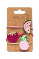 Zestaw gumek z owocami. Wydawca: Coralico. SmakLiter.pl Opakowanie Zestaw gumek z owocami