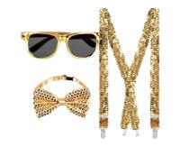 Zestaw imprezowy dla mężczyzny złoty. Wydawca: Boland. SmakLiter.pl Opakowanie Zestaw imprezowy dla mężczyzny złoty