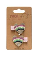 Zestaw klipsów z serduszkami. Wydawca: Coralico. SmakLiter.pl Opakowanie Zestaw klipsów z serduszkami