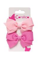 Zestaw klipsy różowe. Wydawca: Coralico. SmakLiter.pl Opakowanie Zestaw klipsy różowe