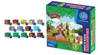 Opakowanie Zestaw klocków magnetycznych Astrafun Pixel One Farma 64 sztuk