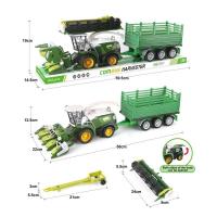 Zestaw kombajnów z przyczepą. Wydawca: TOYS Paweł Wojda. SmakLiter.pl Opakowanie Zestaw kombajnów z przyczepą