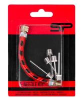 Zestaw końcówek do pompki. Wydawca: Spokey. SmakLiter.pl Opakowanie Zestaw końcówek do pompki