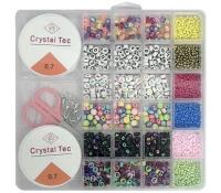 Opakowanie Zestaw koralików do robienia biżuterii