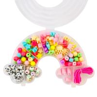 Opakowanie Zestaw koralioków DIY. Tęcza