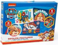 Zestaw kreatywny cekinowe obrazki Psi Patrol picture. Wydawca: BRANDED.ŚLIWIŃSKI. SmakLiter.pl Opakowanie Zestaw kreatywny cekinowe obrazki Psi Patrol picture