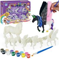 Opakowanie Zestaw kreatywny jednorożce do malowania