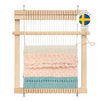 Zestaw kreatywny krosno drewniane ramka do tkania. Wydawca: MICKI. SmakLiter.pl Opakowanie Zestaw kreatywny krosno drewniane ramka do tkania