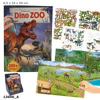 Zestaw kreatywny z naklejkami Dino ZOO 13606A. Wydawca: DEPESCHE (5). SmakLiter.pl Opakowanie Zestaw kreatywny z naklejkami Dino ZOO 13606A