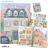 Zestaw kreatywny z naklejkami Sweet Home 13806A. Wydawca: DEPESCHE (5). SmakLiter.pl Opakowanie Zestaw kreatywny z naklejkami Sweet Home 13806A