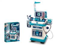 Zestaw lekarski wózek 66x44x25cm. Wydawca: Madej. SmakLiter.pl Opakowanie Zestaw lekarski wózek 66x44x25cm