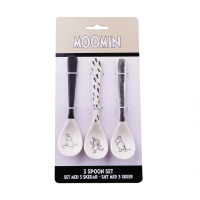 Zestaw Łyżek Muminki z melaminy 3szt. Wydawca: Barbo Toys. SmakLiter.pl Opakowanie Zestaw Łyżek Muminki z melaminy 3szt
