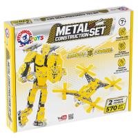 Zestaw metalowy konstruktor 570el. Wydawca: Technok. SmakLiter.pl Opakowanie Zestaw metalowy konstruktor 570el